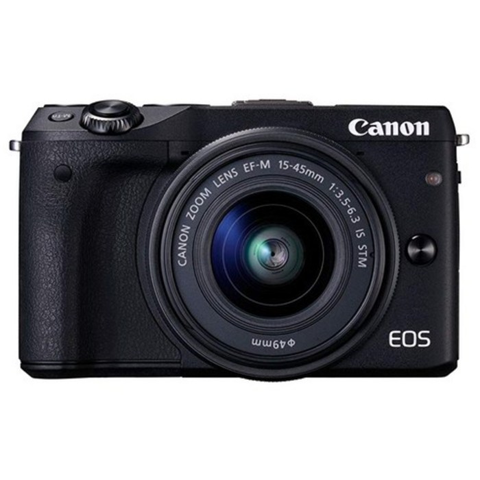 캐논 EOS M3 15-45 KIT 미러리스카메라, EOS M3(블랙) 대표 이미지 - 캐논 EOS 미러리스 추천