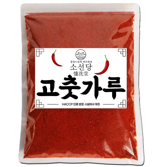 소선당 시어머니가 탐내는 한식용 김장 고춧가루, 1kg, 1개 대표 이미지 - 고추가루 추천