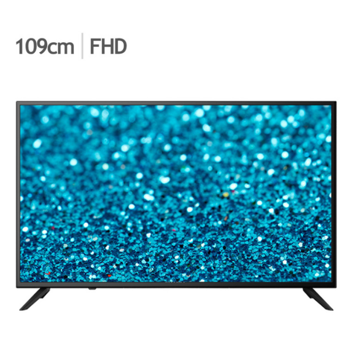 유맥스 FHD LED TV, 109cm(43인치), MX43F, 스탠드형, 자가설치 대표 이미지 - LED TV 추천