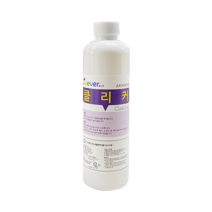 클리커 청소전문가의 스티커제거제 550ml, 1개 대표 이미지 - 창틀 청소 추천