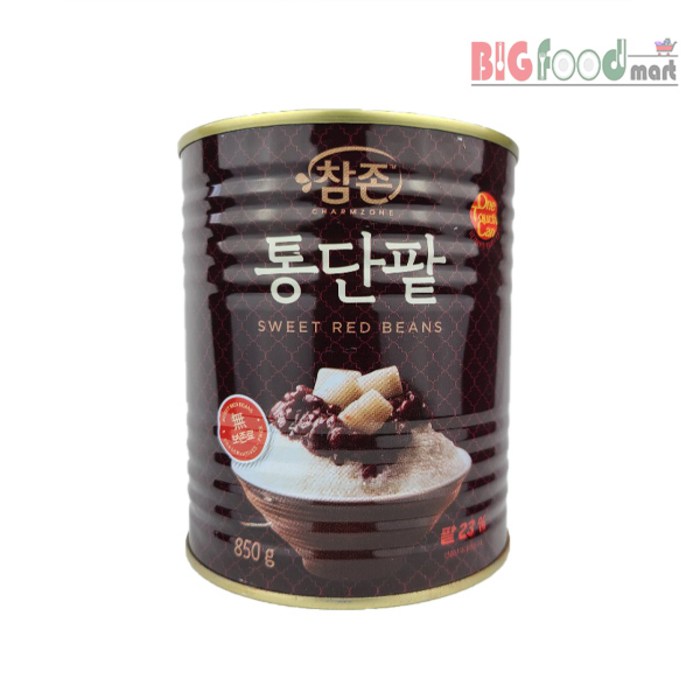 참존 빙수팥 850g 통단팥 빙수 재료, 1개 대표 이미지 - 통단팥 추천