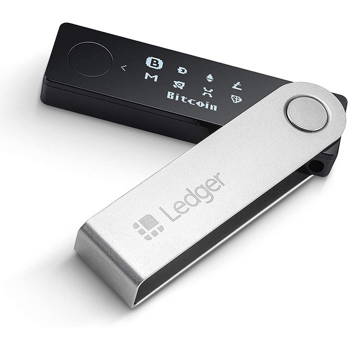 Ledger Nano X 레저나노X 최고의 암호화폐 가상화폐 지갑 비트코인 이더리움 등 대표 이미지 - 암호화폐 지갑 추천