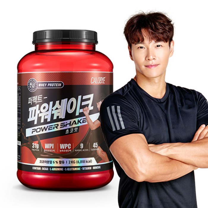 칼로바이 퍼펙트 파워쉐이크 초코맛 단백질보충제, 2kg, 1개 대표 이미지 - 초코맛 프로틴 추천