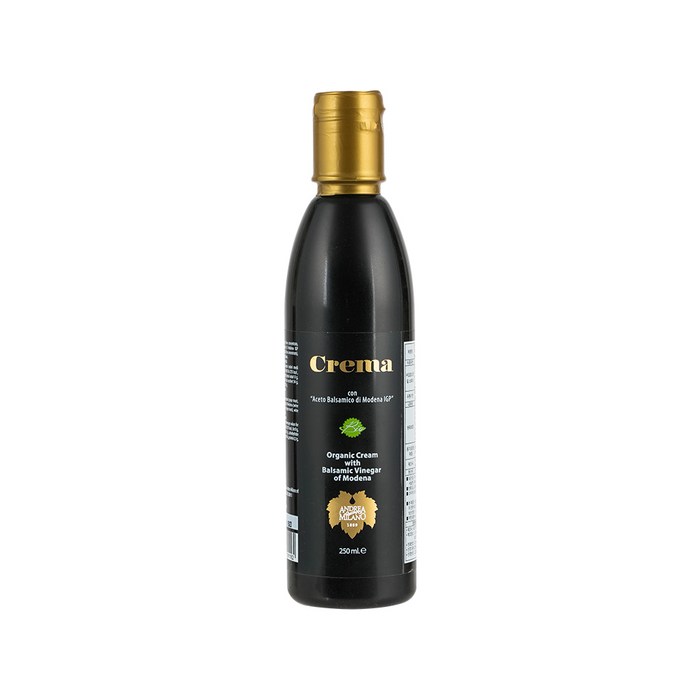 안드레아밀라노 모데나산 유기농 발사믹 크림소스, 250ml, 1개 대표 이미지 - 크림소스 추천