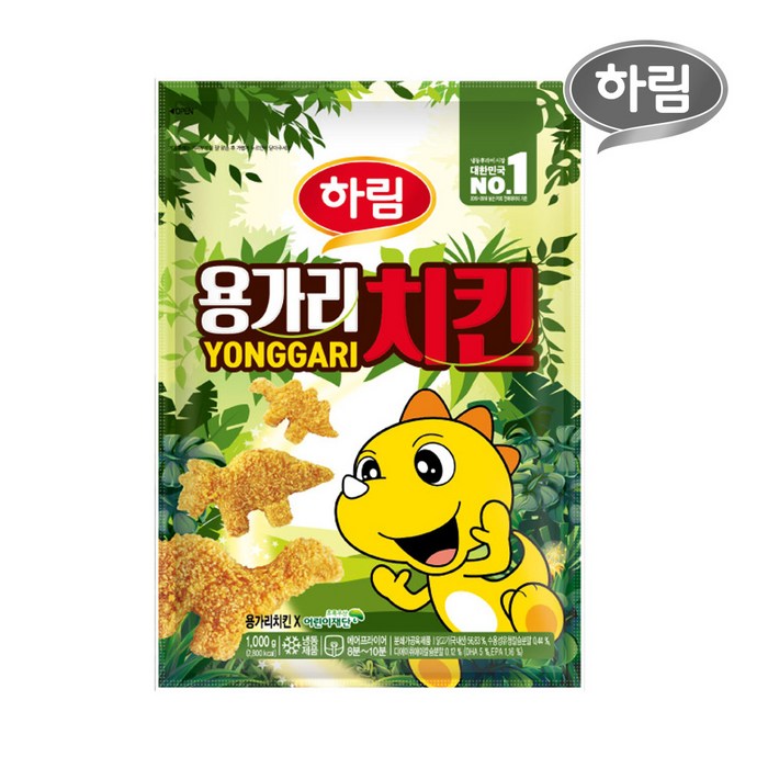 하림 용가리 치킨, 1kg, 1개 대표 이미지 - 치킨텐더 추천