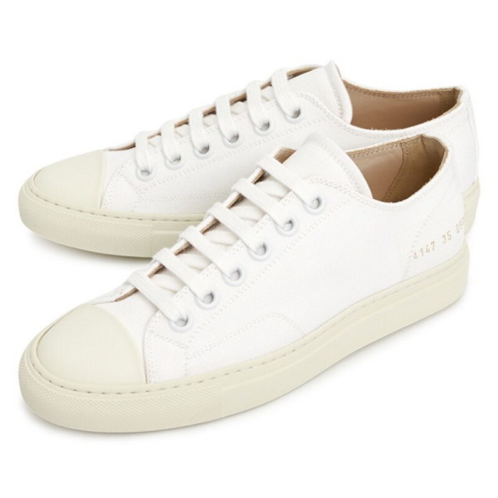 [커먼프로젝트] 토너먼트 로우 여자 스니커즈 4147 0506 WHITE 41470506W 대표 이미지 - 커먼프로젝트 스니커즈 추천