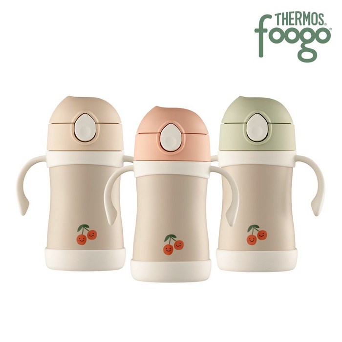 푸고 프리미엄 뉴트럴 유아용 빨대컵 280ml TKFE-280
