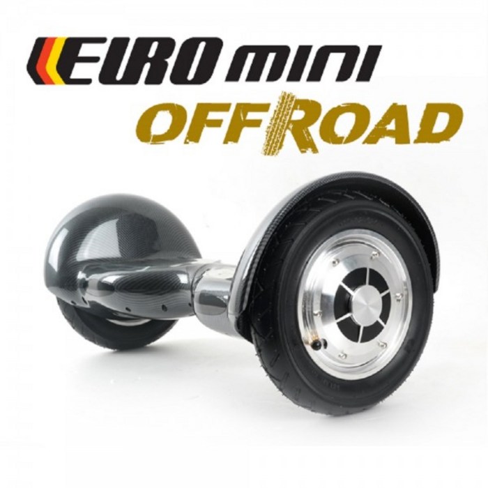 유로휠 투휠보드 2종 밸런스보드, 솔리드블랙, EURO MINI OFFROAD