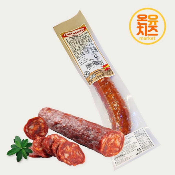 온유치즈 까끄넬조 초리조 피칸테 250g 대표 이미지 - 초리조 추천