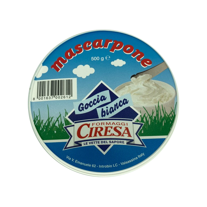 [CIRESA] 시레사 마스카포네 치즈 (500g), 단품 대표 이미지 - 마스카포네 치즈 추천