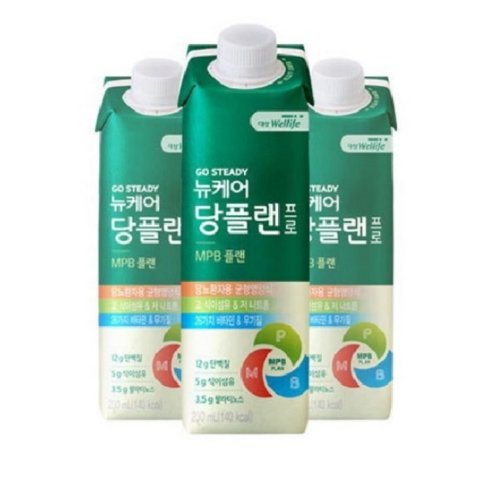 뉴케어 당플랜 프로 당뇨환자 영양식, 24개, 230ml 대표 이미지 - 당뇨 영양제 추천