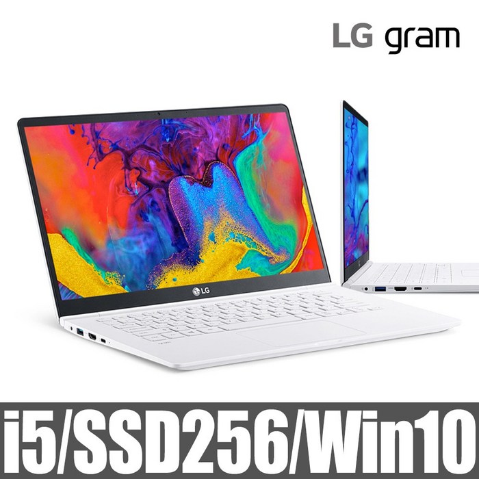 LG 노트북 그램 14Z980 i5 16G M.2 SSD256 윈10 프로 슬림하게 가볍다, WIN10 Pro, 16GB, 256GB, 코어i5 대표 이미지 - 60만원대 노트북 추천