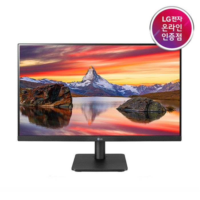 LG전자 60.4cm FHD 3면 슬림 베젤 모니터, 24MP400 대표 이미지 - LG IPS 패널 모니터 추천