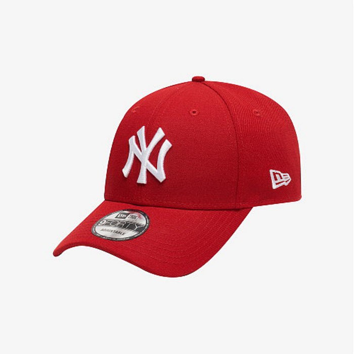 뉴에라 MLB 베이직 뉴욕 양키스 볼캡 레드 12836264 대표 이미지 - MLB 모자 추천