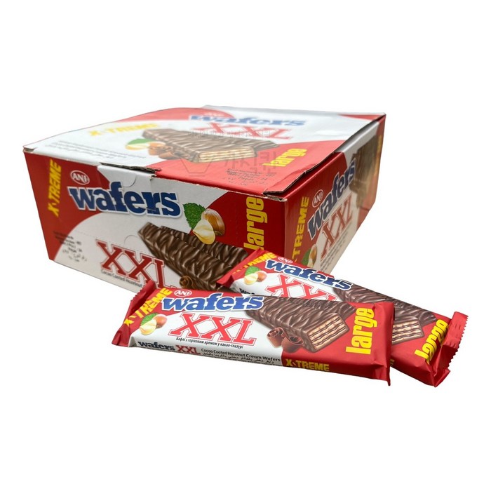 ANI XXL 엑스엑스엘 초콜릿 웨이퍼 50g, 72개 대표 이미지 - 두바이 초콜릿 추천