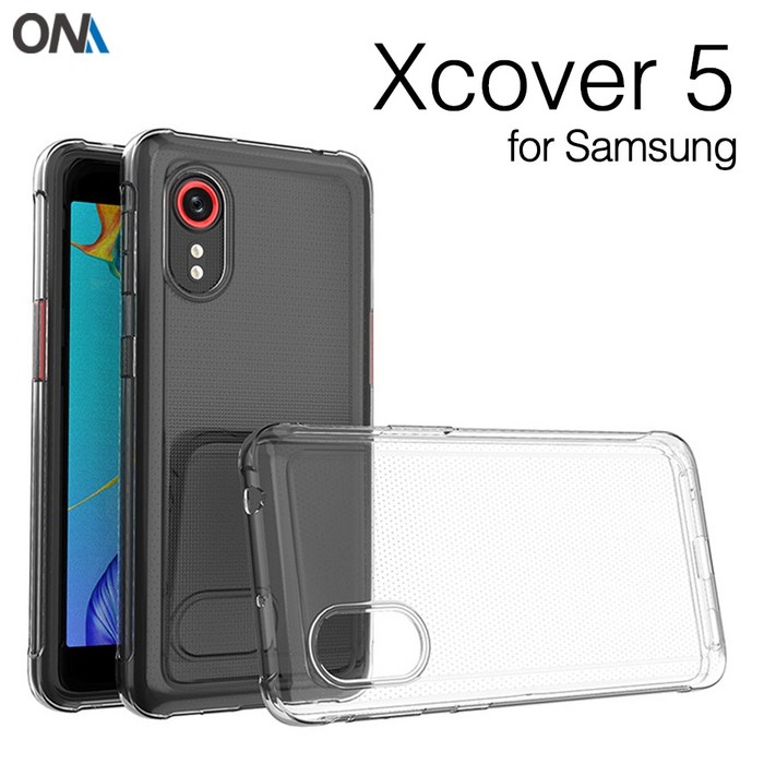 삼성 갤럭시 XCOVER 5 SM-G398FN TPU 실리콘 클리어 장착 범퍼 소프트 케이스 XCOVER5 투명 크리스탈 뒷면 커버 대표 이미지 - 갤럭시 Xcover5 추천