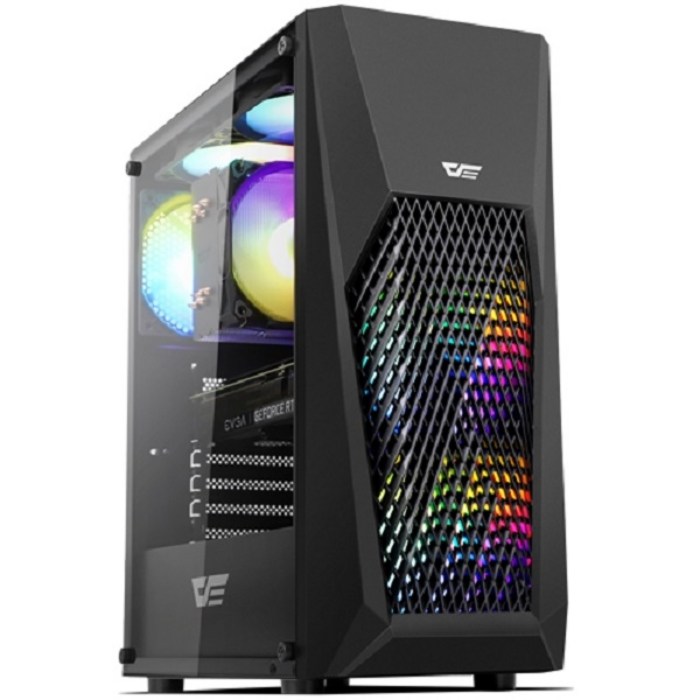 DARKFLASH DK150 RGB (블랙) 대표 이미지 - PC 케이스 추천