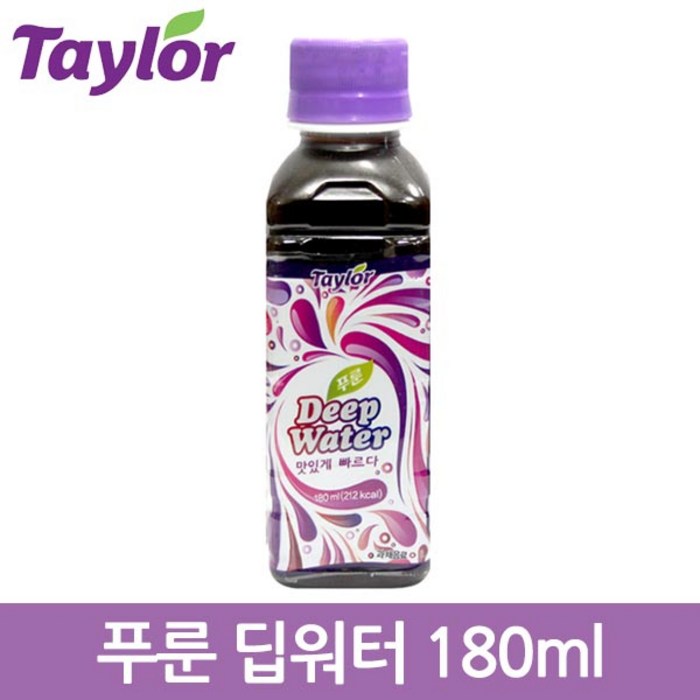 푸룬주스 푸룬 딥워터, 180ml, 12개 대표 이미지 - 푸룬주스 추천