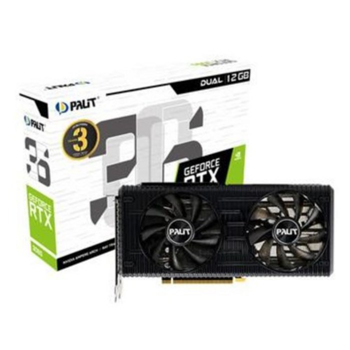 PALIT 지포스 RTX 3060 Dual OC D6 12GB 대표 이미지 - 딥러닝 GPU 추천