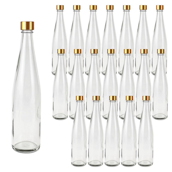 오일병 담금주병 술병 효소병 석류 500ml (20병) 1BOX, 석류500 블랙캡(20병), 20개 대표 이미지 - 술병 추천