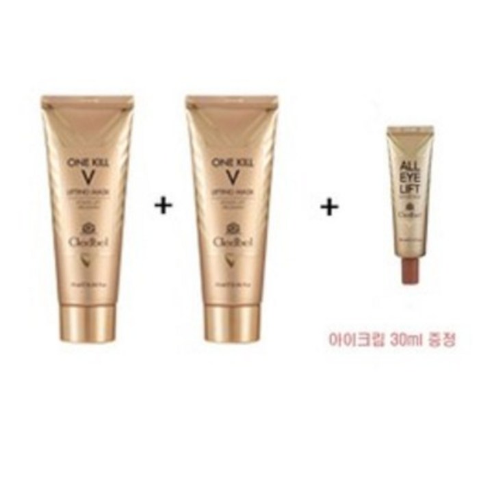 끌레드벨 원킬 브이 리프팅 마스크 70ml+70ml, 1개, 1개 대표 이미지 - 리프팅 마스크 추천