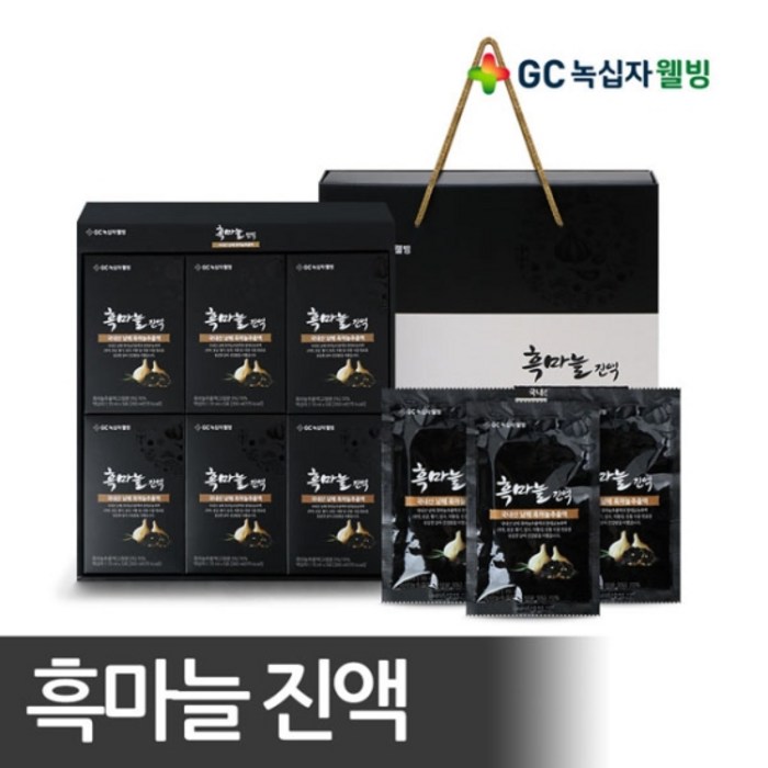 녹십자웰빙 흑마늘진액 (70ml x 30포) 1박스, 단품 대표 이미지 - 흑마늘 진액 추천