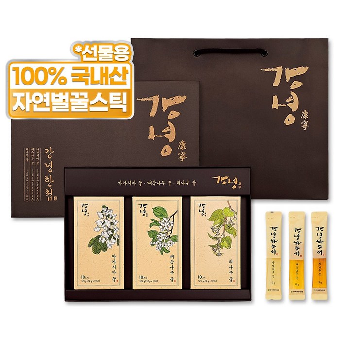 한국양봉농협 강녕 꿀스틱, 1개, 12g 대표 이미지 - 꿀스틱 추천