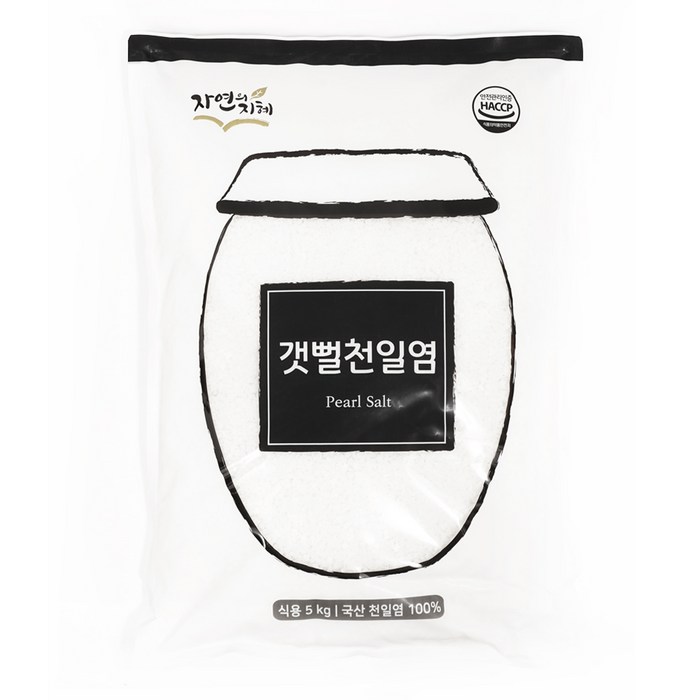 미가 갯벌천일염, 5kg, 4개 대표 이미지 - 허브솔트 추천