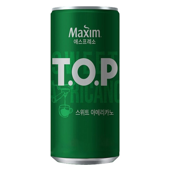 맥심 T.O.P 스위트 아메리카노 200ml, 30개입 대표 이미지 - 스위트 아메리카노 추천