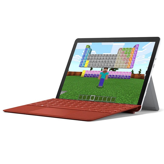 마이크로소프트 Surface Go3 10.5 + 타입커버, 플래티넘(노트북), 포피래드(커버), 코어i3, 128GB, 8GB, WIN11 Home, 8VC-00010 대표 이미지 - 서피스 타입커버 추천