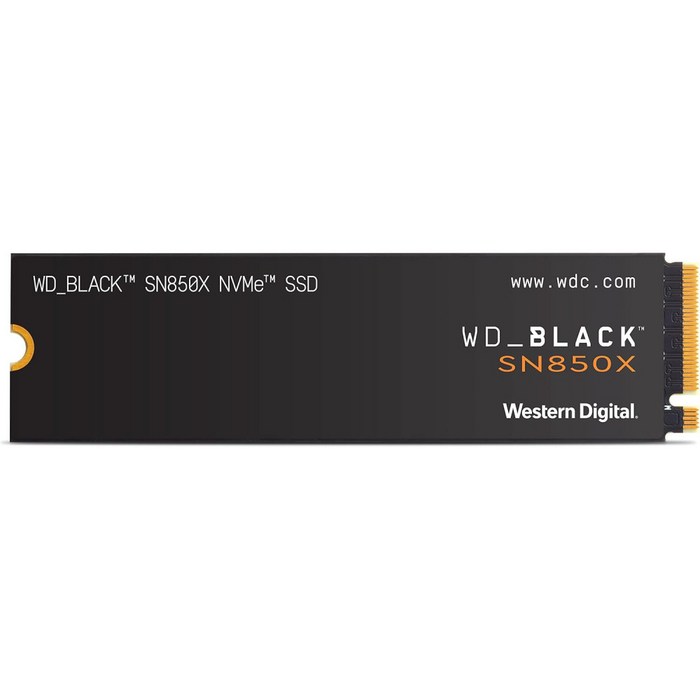 WD_BLACK 4TB SN850X NVMe 내장 게이밍 SSD 솔리드 스테이트 드라이브 - Gen4 PCIe M.2280 최대 7 300MB/s - WDS400T2X0E, 2TB, 2) 2TB - SSD 대표 이미지 - 게이밍 ssd 추천