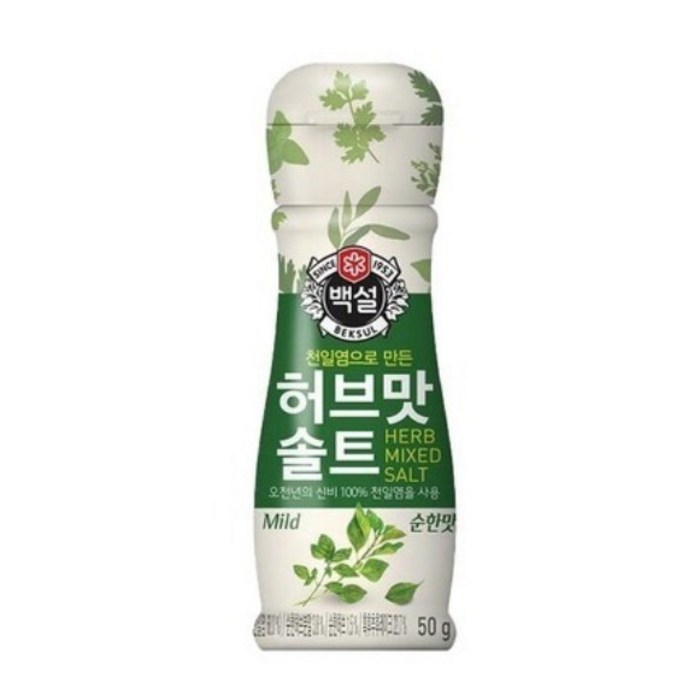 백설 허브맛 솔트 순한맛, 50g, 6개 대표 이미지 - 허브솔트 추천