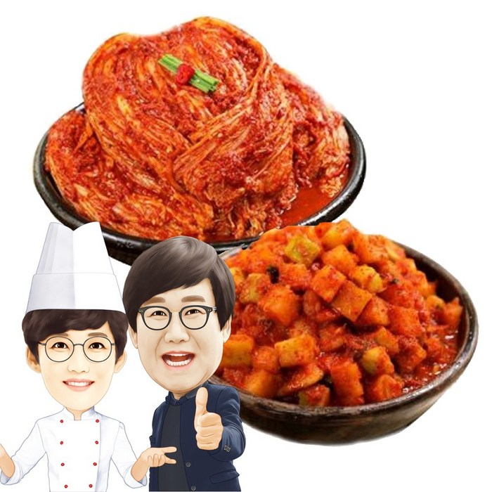 팽현숙 최양락의 맛있는 옛날 배추 포기김치3kg+깍두기3kg, 단품 대표 이미지 - 맛있는 김치 추천