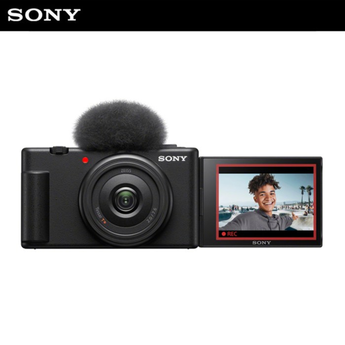 소니 브이로그 디지털 카메라 ZV-1F + GP-VPT2BT (블루투스 무선 슈팅그립 삼각대) 패키지, 블랙 대표 이미지 - GP-VPT2BT 추천