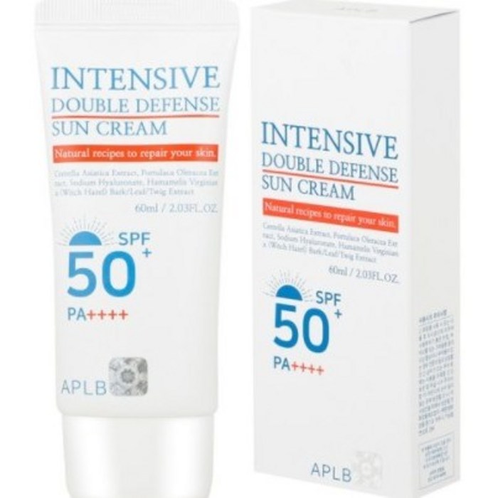 에이플비 인텐시브 더블 디펜스 선크림 SPF50+ PA++++, 60ml, 12개 대표 이미지 - 일베 추천