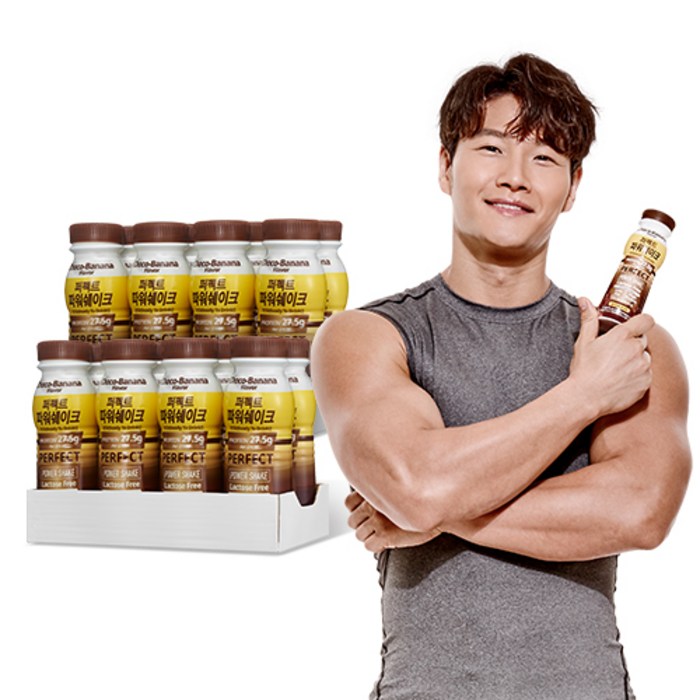 칼로바이 퍼펙트파워쉐이크 27.5g 헬스 단백질보충제 프로틴음료 초코바나나 16개입, 2set, 275ml 대표 이미지 - 김계란 추천