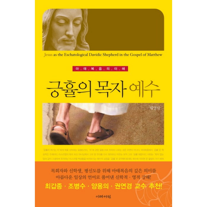 긍휼의 목자 예수:마태복음의 이해, 이레서원 대표 이미지 - 마태복음 추천