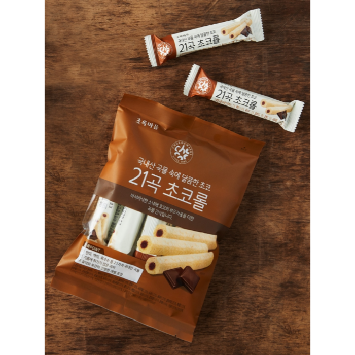 초록마을 21곡 초코롤, 6개, 80g 대표 이미지 - 초코롤 추천