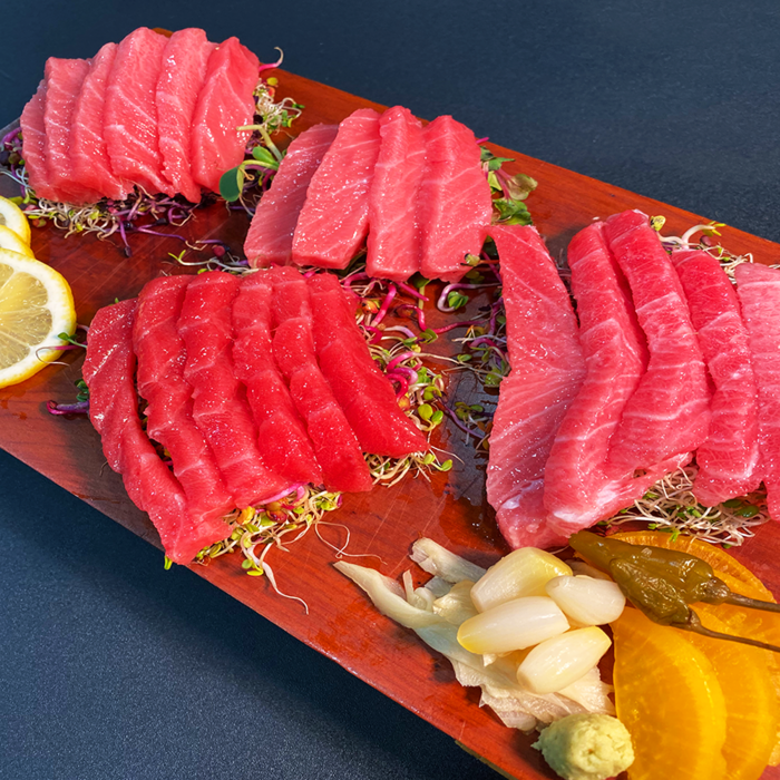 씨푸드몰 집에서 먹는 참치 회 참다랑어 중뱃살(주도로), 1개, 중뱃살 300g~350g 대표 이미지 - 참치 배꼽살 추천