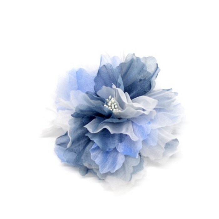 라라라 4352 꽃 코사지, 블루