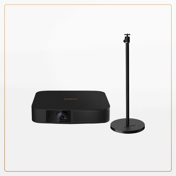 넷플릭스빔 가정용빔프로젝터 XGIMI Z6X 프로젝터 가정용 휴대폰 투영 TV HD 홈, 5. 색상 분류: XGIMI Z6X 플로어 스탠드-블랙 에디션, 정식: 공식 표준
