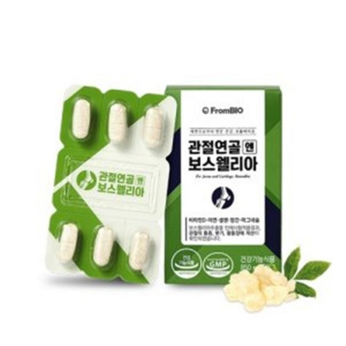 프롬바이오 관절연골 엔 보스웰리아 850mg x 30정 대표 이미지 - 프롬바이오 보스웰리아 추천