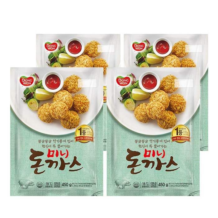 동원 미니돈까스, 450g, 4개 대표 이미지 - 미니돈까스 추천