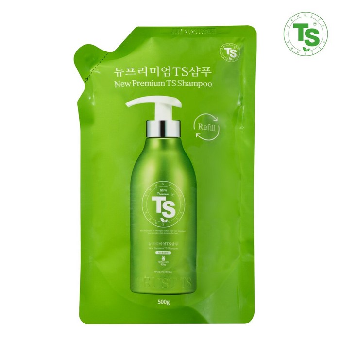 TS 뉴프리미엄 리필용 샴푸 라벤더향, 500g, 1개 대표 이미지 - TS 샴푸 추천