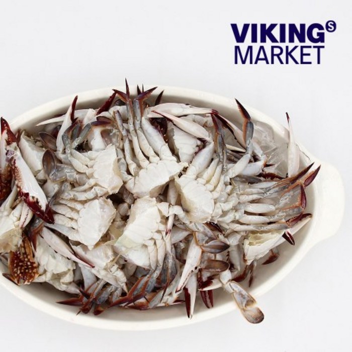 손질 냉동 절단꽃게 소 1팩 (450g), 3+1팩 대표 이미지 - 바이킹마켓 추천