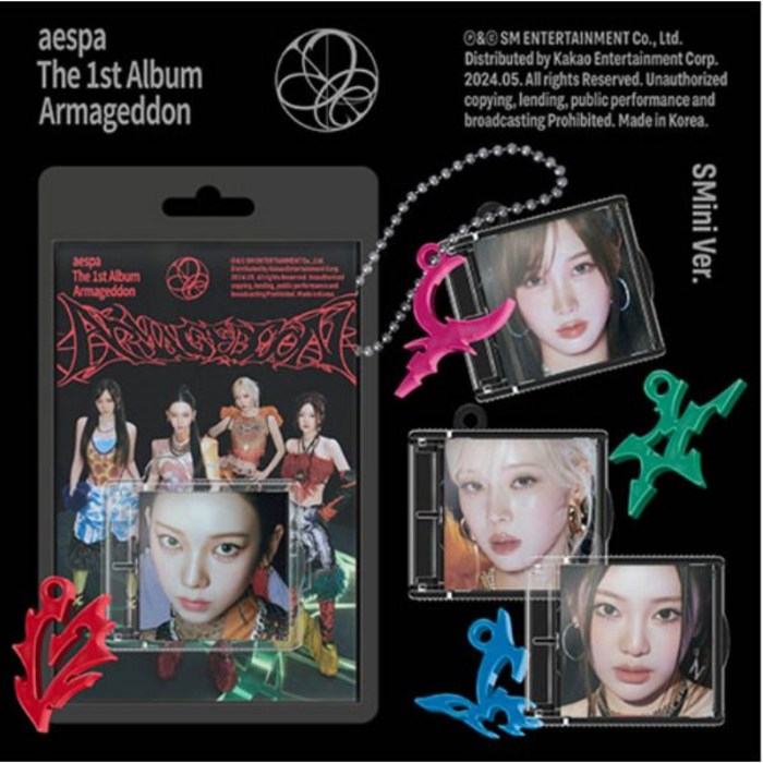 개봉앨범 포카 없음 / 에스파 (aespa) - 정규1집 Armageddon (SMini Ver.스마트앨범), 카리나, 카리나 대표 이미지 - 카리나 포카 추천