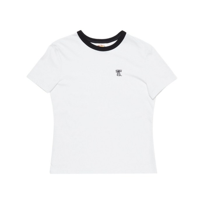 아크네 스튜디오 보우 프린트 티셔츠