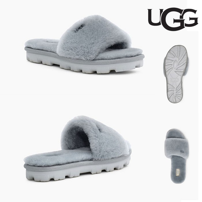 어그 UGG 코제트 여성 퍼 슬리퍼 슬라이드 대표 이미지 - 어그 슬리퍼 추천