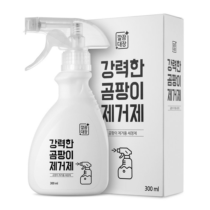 깔끔대장 강력한 곰팡이제거제, 2개, 300ml 대표 이미지 - 곰팡이제거제 추천