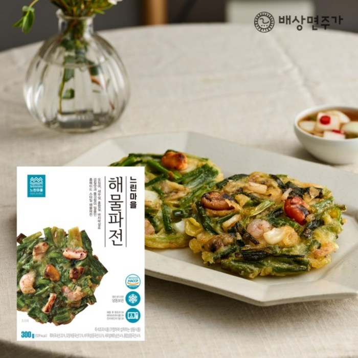 배상면주가 느린마을 해물파전 300g, 1개 대표 이미지 - 배상면주가 추천